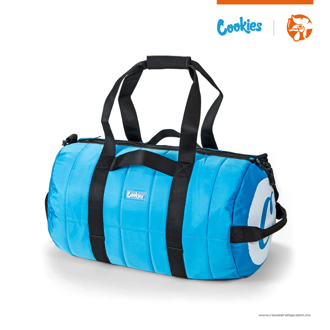 Apex Sofy Duffelbag blue cookies mochila maleta de hombro marca cookies color azul original mexico anti olores