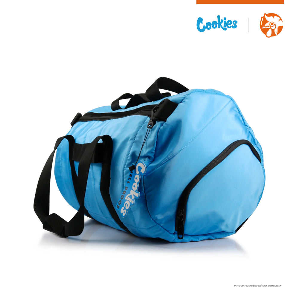 Apex Sofy Duffelbag blue cookies mochila maleta de hombro de viaje marca cookies color azul original mexico anti olores