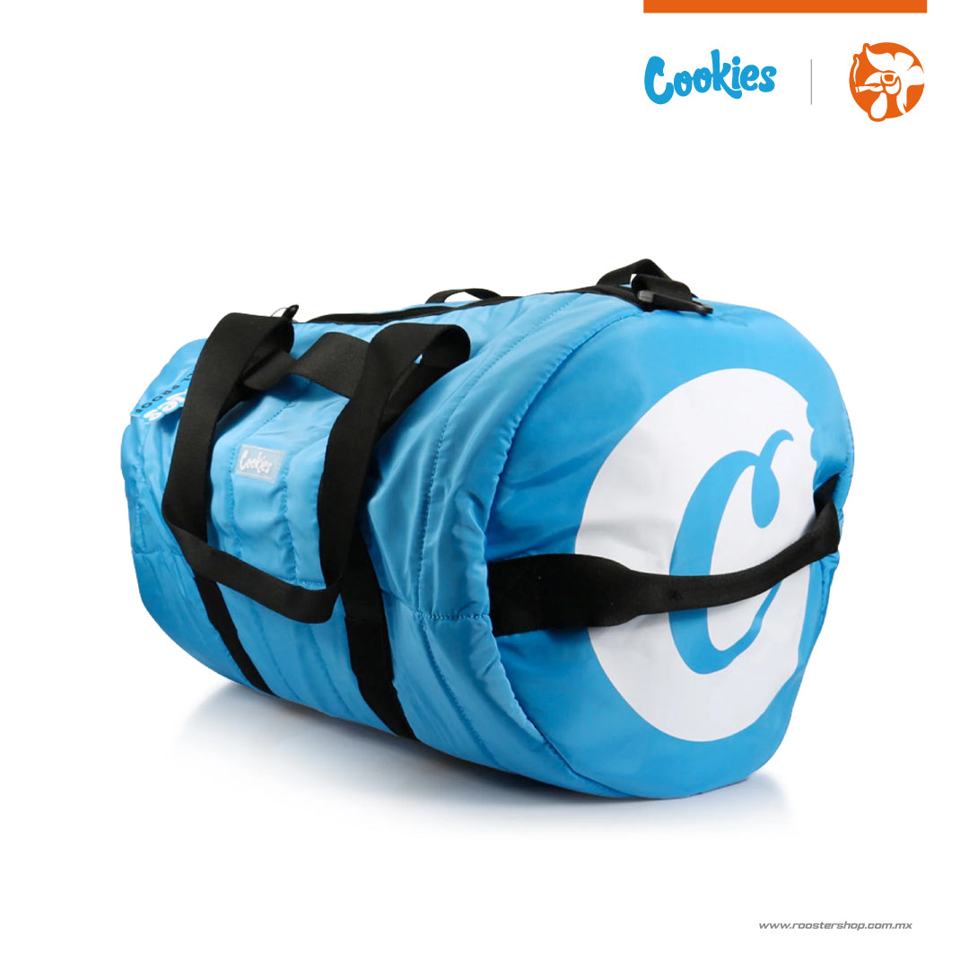 Apex Sofy Duffelbag blue cookies mochila maleta de hombro de viaje marca cookies color azul original mexico anti olores