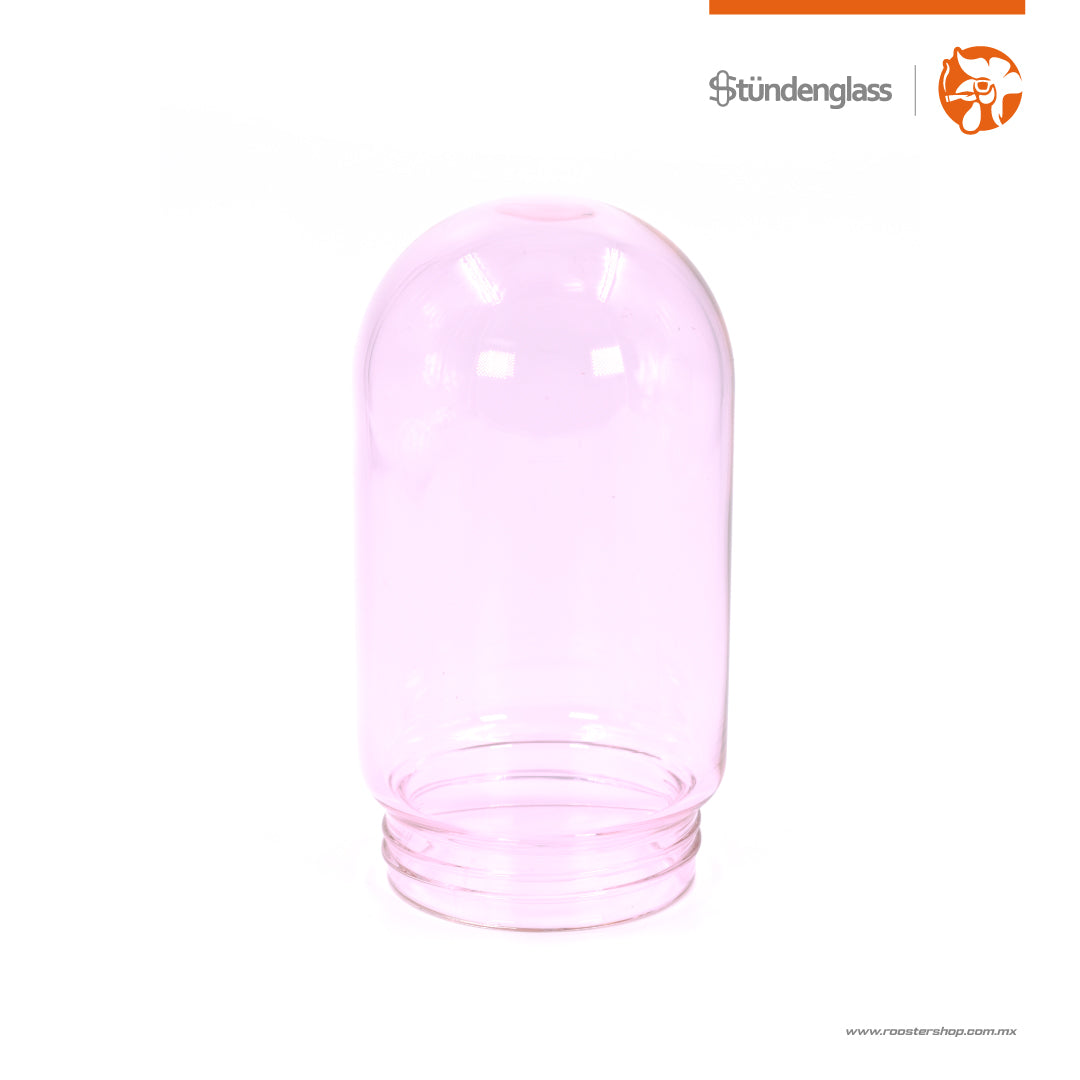 Pink Color Glass Globe Stundenglass 