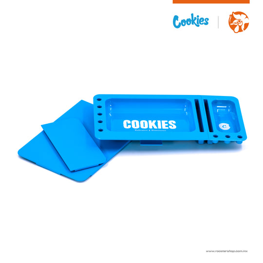 charola de plastico desmontable original azul marca cookies sf charola para forjar bandeja mexico