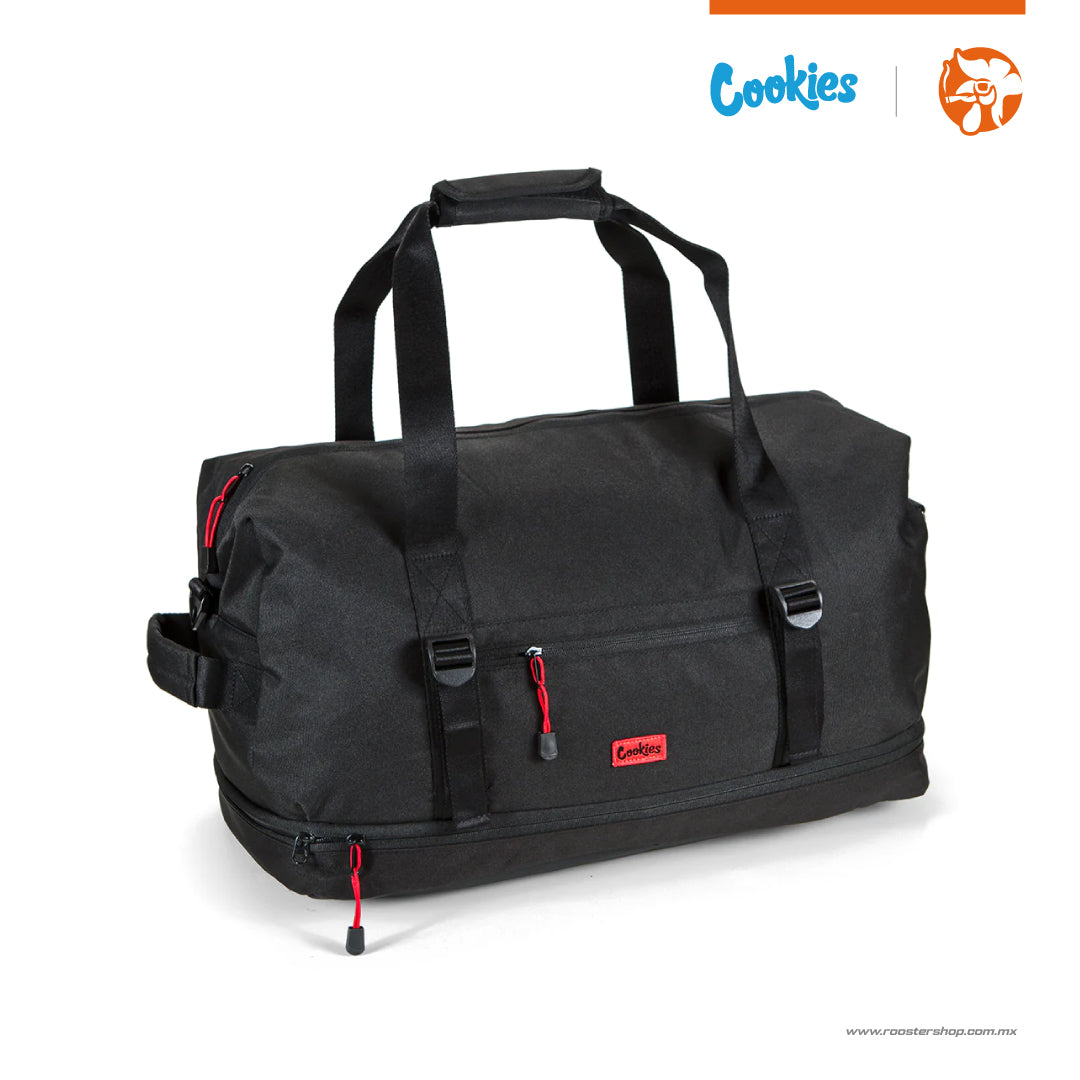 Explorer DuffelBag Black maleta bolso de viaje mochila de hombro cookies negra original cookiessf mexico gym