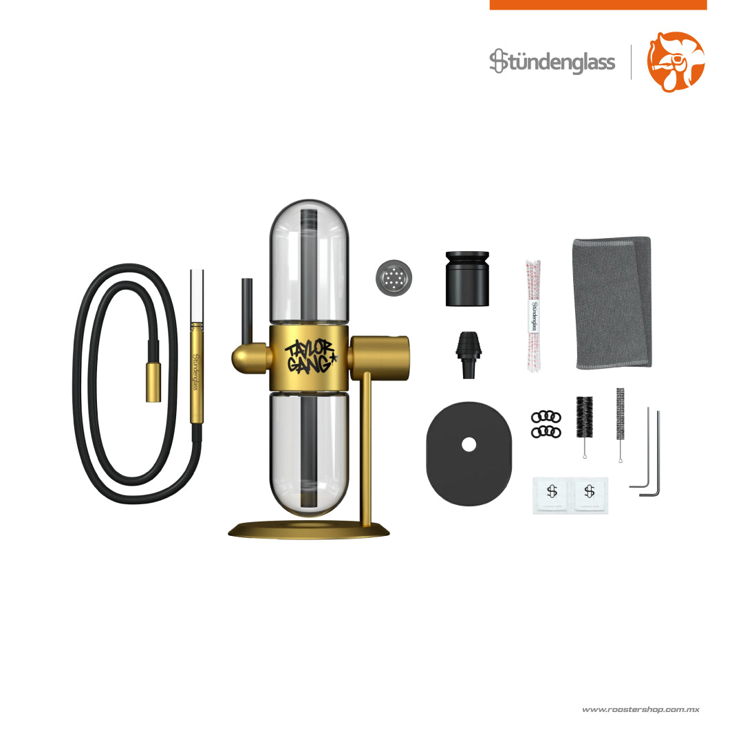 Stündenglass Gravity Hookah Taylor Gang contenido package