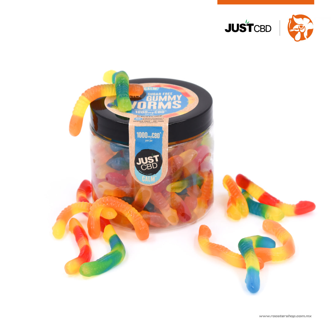 gomitas Just CBD gusanos 1000 mg