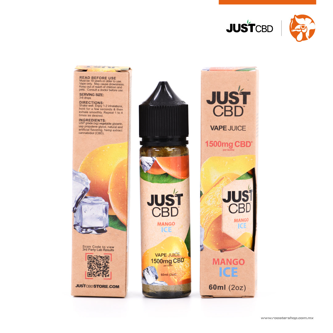 liquido de vape con cbd mango ice