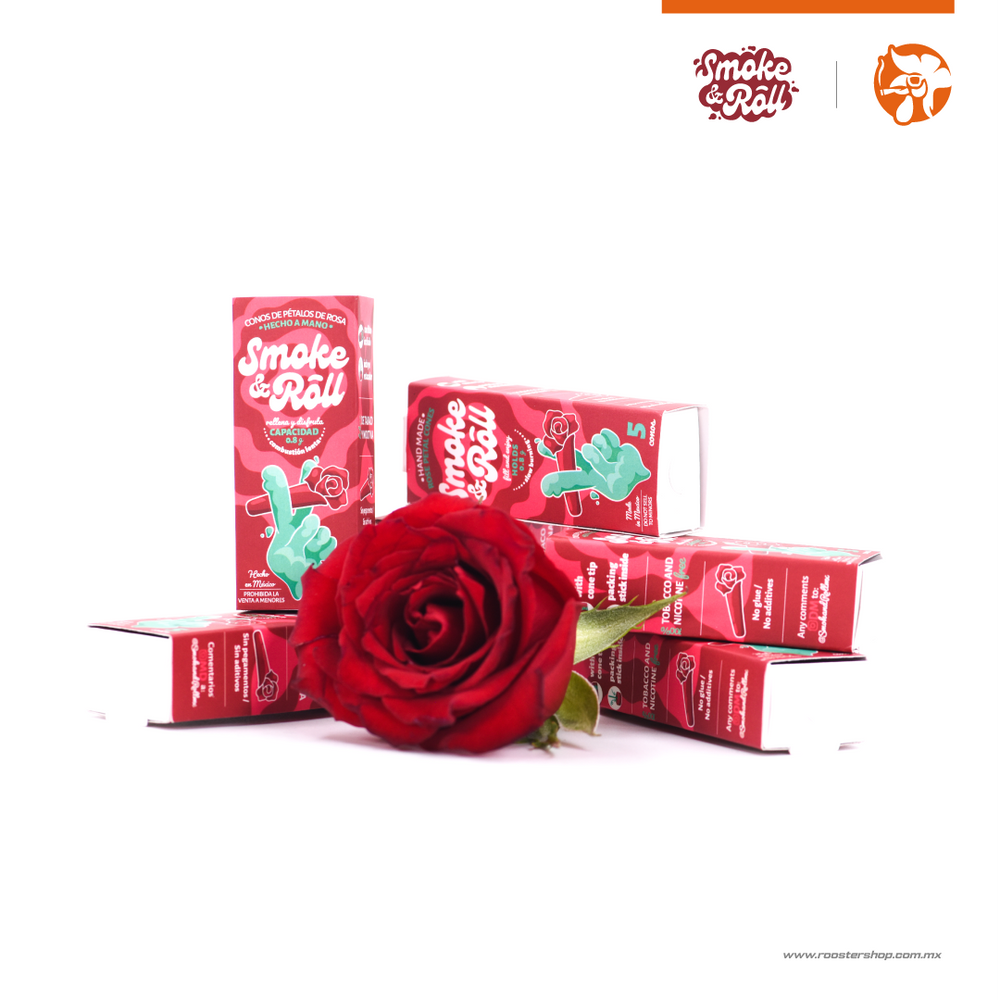 Smoke And Roll Blunts de Pétalos de Rosa