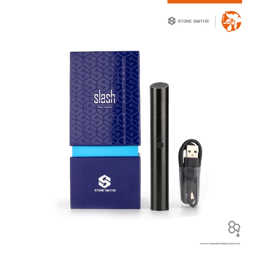 Stone Smiths Slash Vaporizer Black Matte vaporizador tipo pluma para ceras wax concentrados extractos vape vapo barato mexico promocion