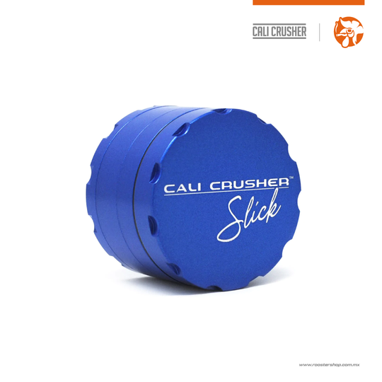 Cali Crusher Slick Grinder 2.5" Blue