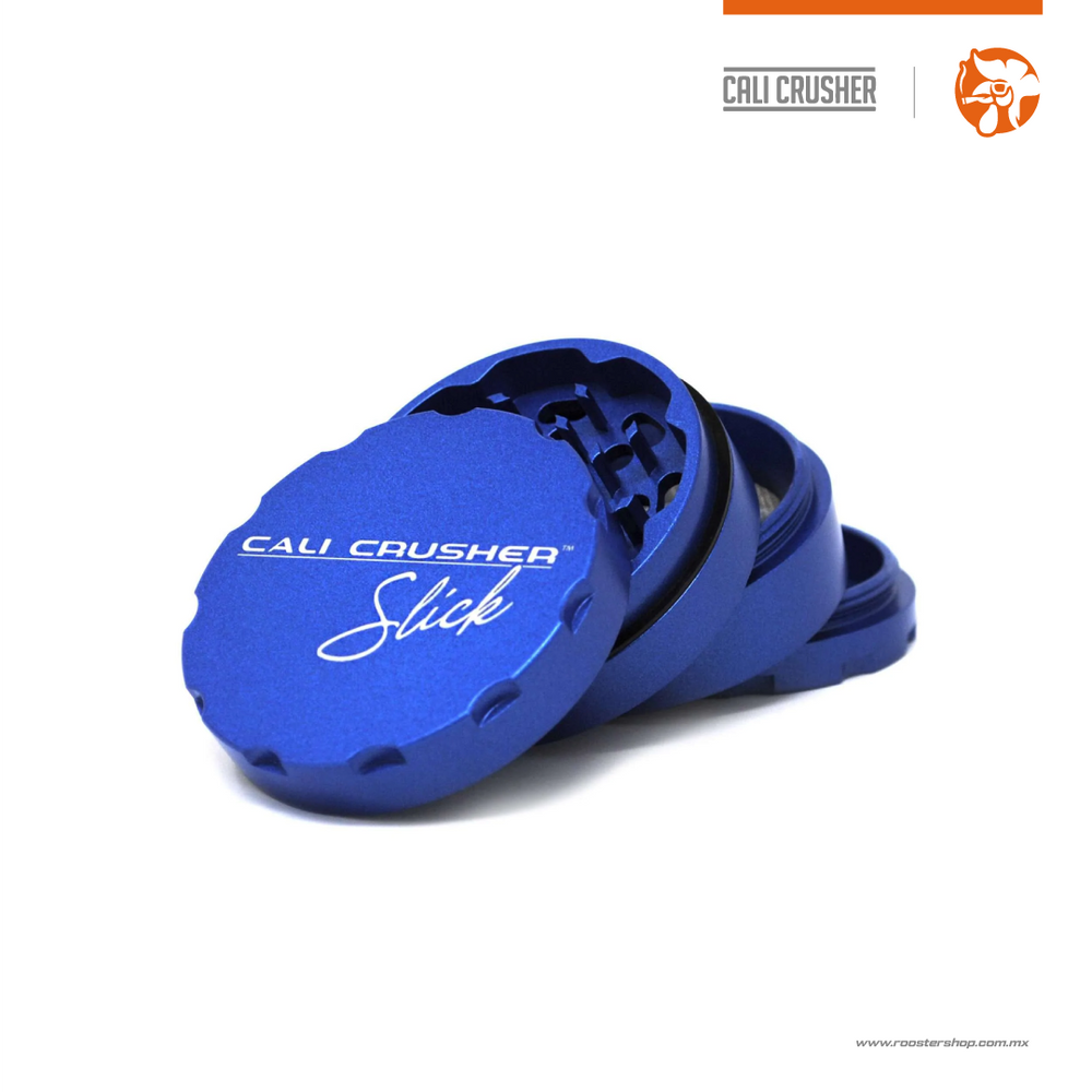 Cali Crusher Slick Grinder 2.5" Blue