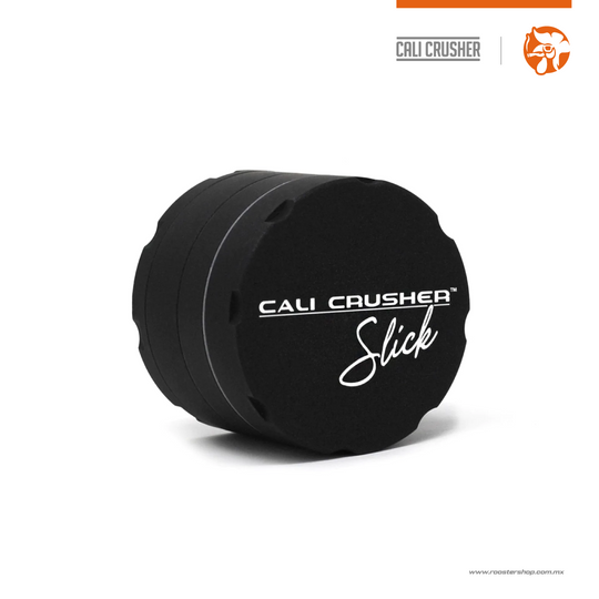 Cali Crusher Slick Grinder 2.5" Black