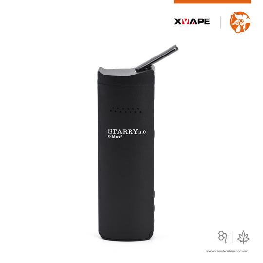 XVape XMAX Starry 3.0 vaporizado para hierbas marihuana flores herbal negro black gris para ceras extractos hibrido doble proposito vape vapo