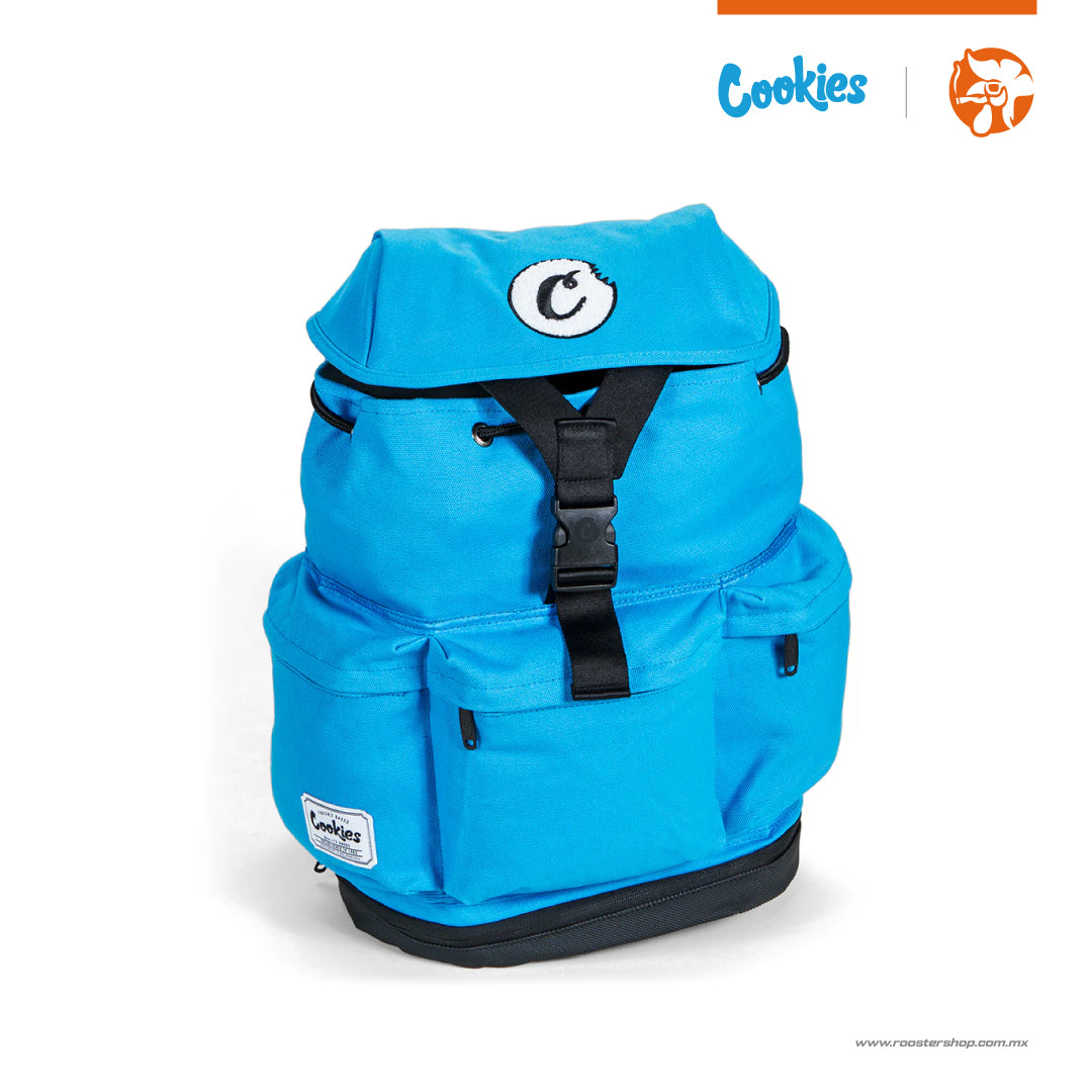 utility rucksack backpack cookies blue mochila original cookies color azul grande cookies sf mexico anti olores