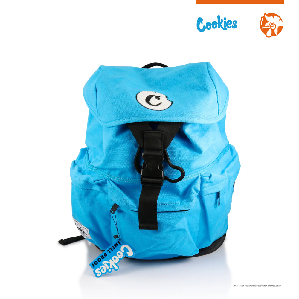 utility rucksack backpack cookies blue mochila original cookies color azul grande cookies sf mexico anti olores de viaje