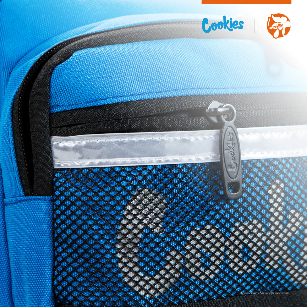 Vertex Shoulder Bag Blue Cookies Bolso de Hombro Cookies riñonera marca cookies original mexico cookies sf