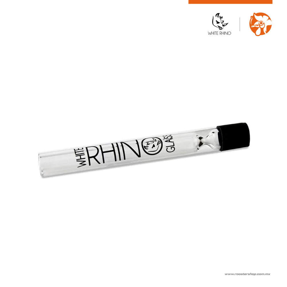 White Rhino Chillum Hitter Glass