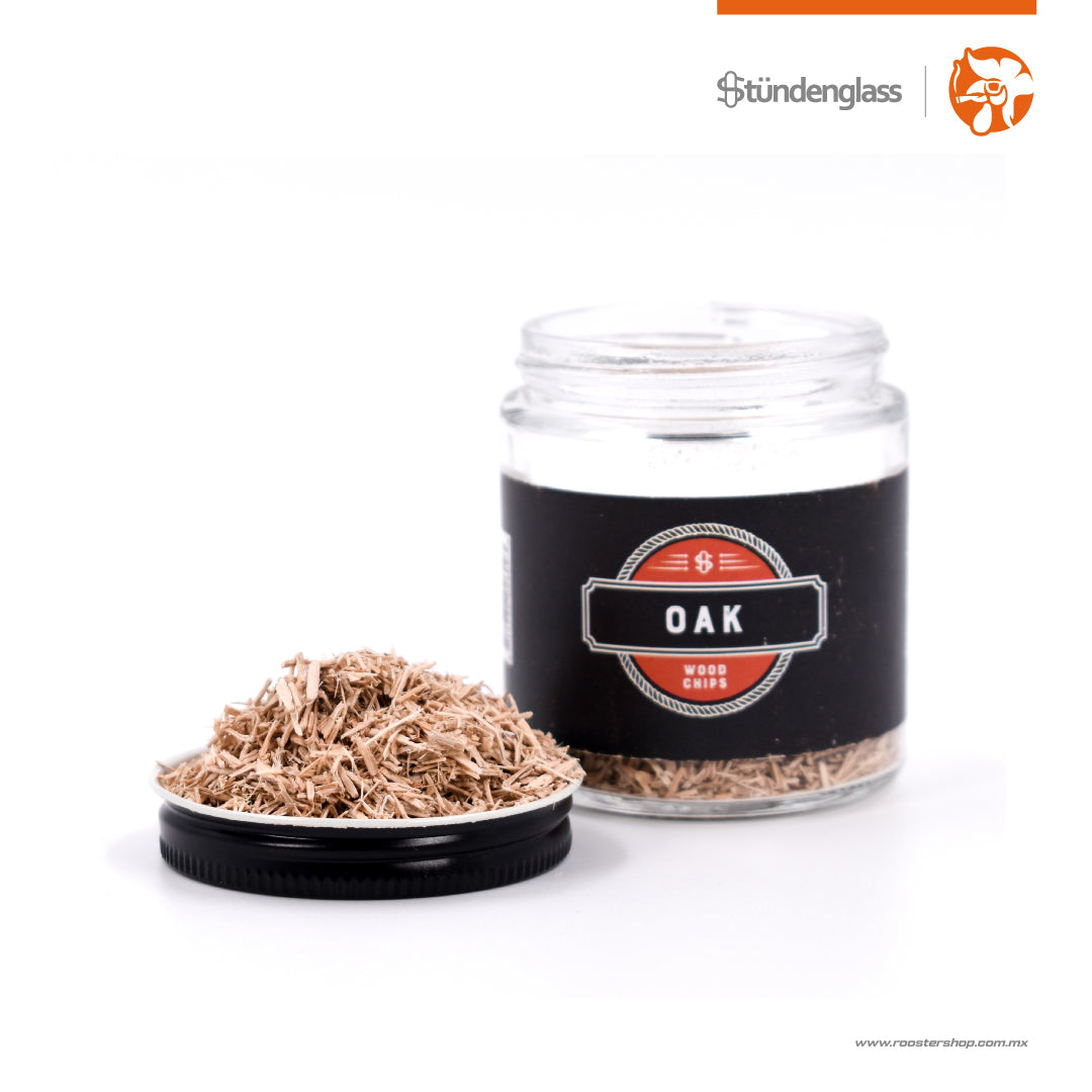 Stündenglass® Woodchips OAK Astillas de Madera para infusión