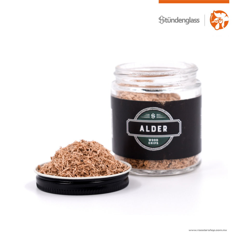 Stündenglass® Woodchips ALDER Astillas de Madera para infusión