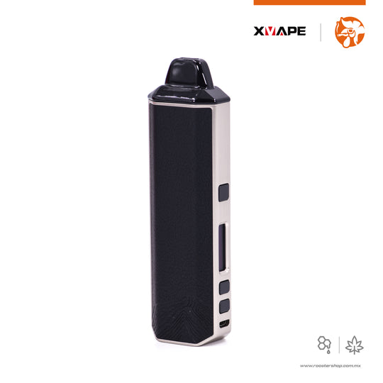 XVape Aria vape vaporizador vapo hibrido flores hierba y ceras wax concentrados con pantalla negro goth black mexico barato