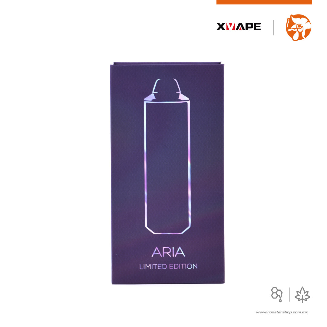 XVape Aria Prism vaporizador para flores con camara de ceramica tornasol de colores para hierba flores y wax concentrados mexico morado