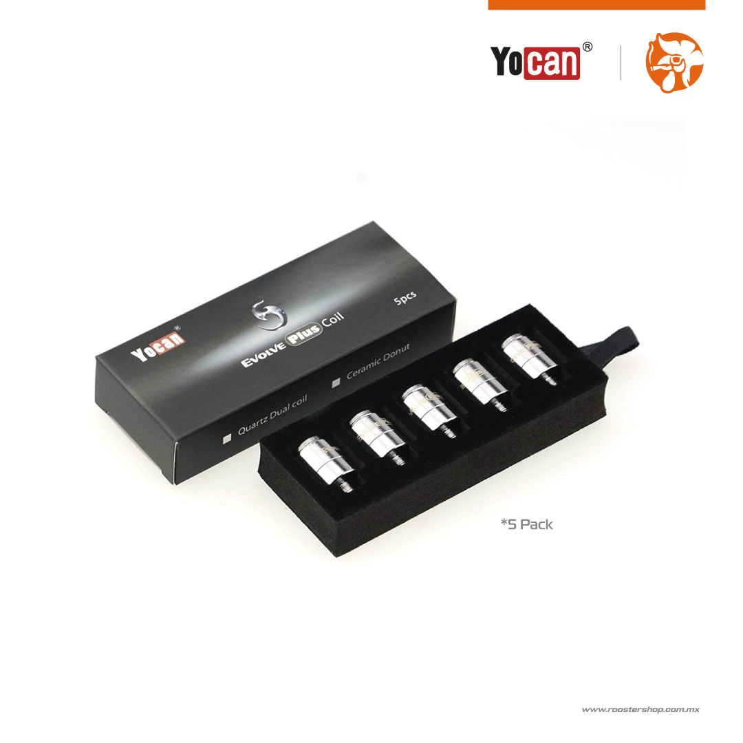 Caja de Resistencias Ceramic Donut Coil para YOCAN EVOLVE PLUS