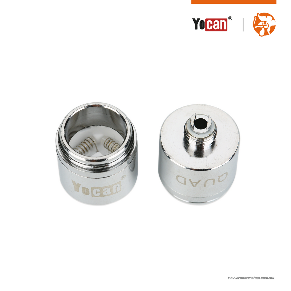 yocan evolve plus xl quad quartz coil resistencia para yocan evolve plus original repuestos yocan mexico accesorios