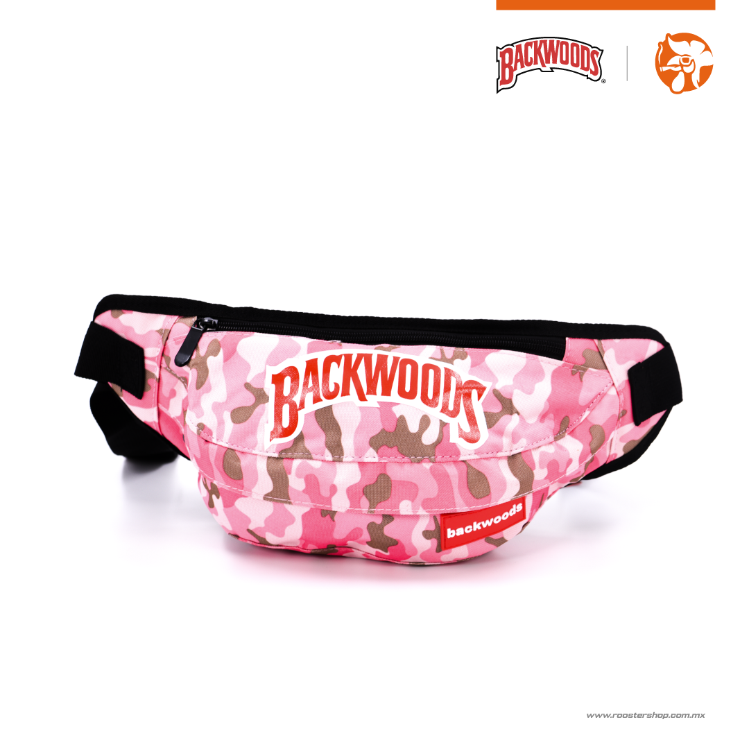 Riñonera Rosa Camuflaje Backwoods