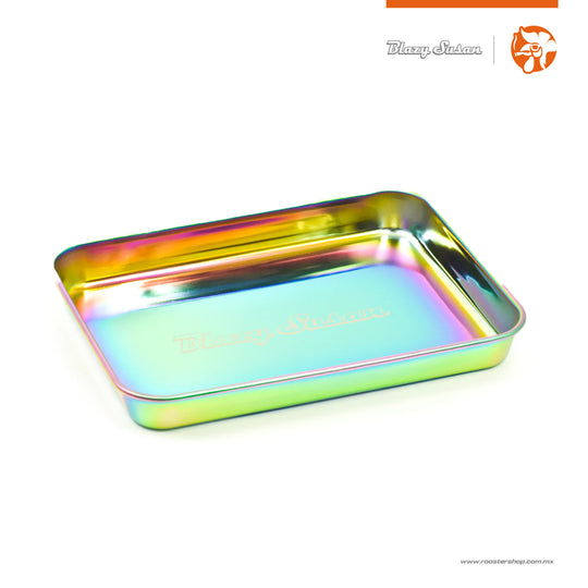 Bandeja - Charola Cromada iridiscente blazy susan