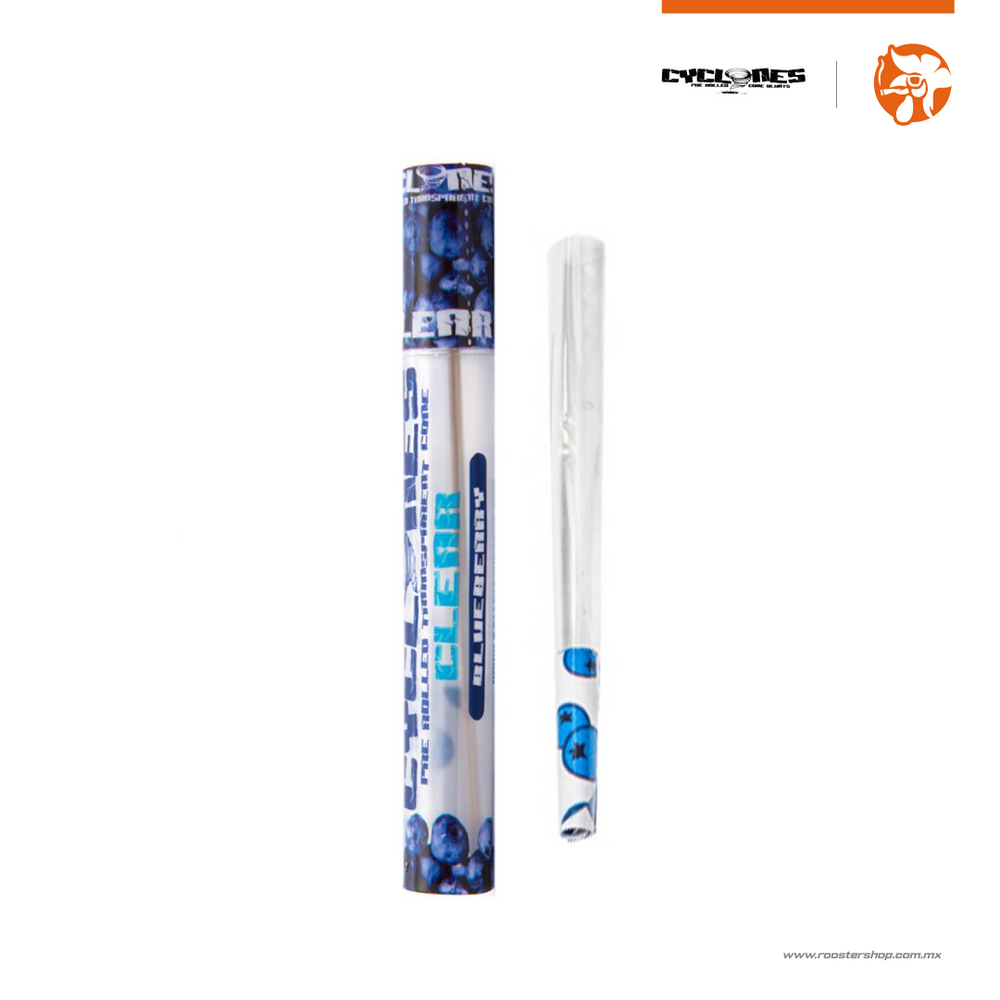 canala transparente celulosa blueberry