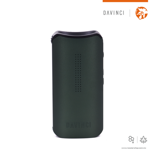 Davinci IQC green vaporizador para hierba marihuana flores para wax ceras concentrados hibrido doble funcion davinci mexico vape vapes