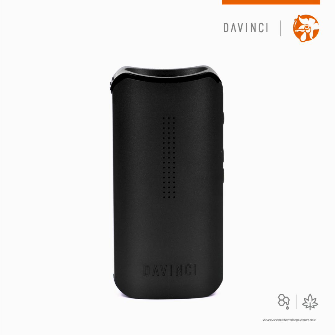 Davinci IQC black vaporizador para hierba marihuana flores para wax ceras concentrados hibrido doble funcion davinci mexico vape vapes