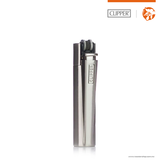 Clipper® Encendedor Metálico Plata