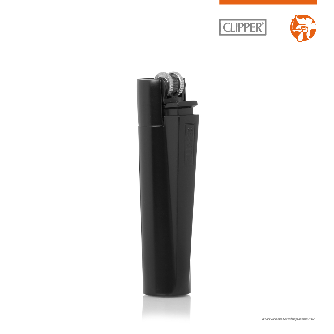 Clipper® Encendedor Metálico Negro Mate