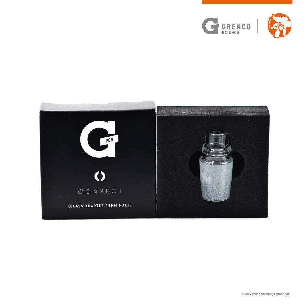 male glass 18 mm adapter g pen connect