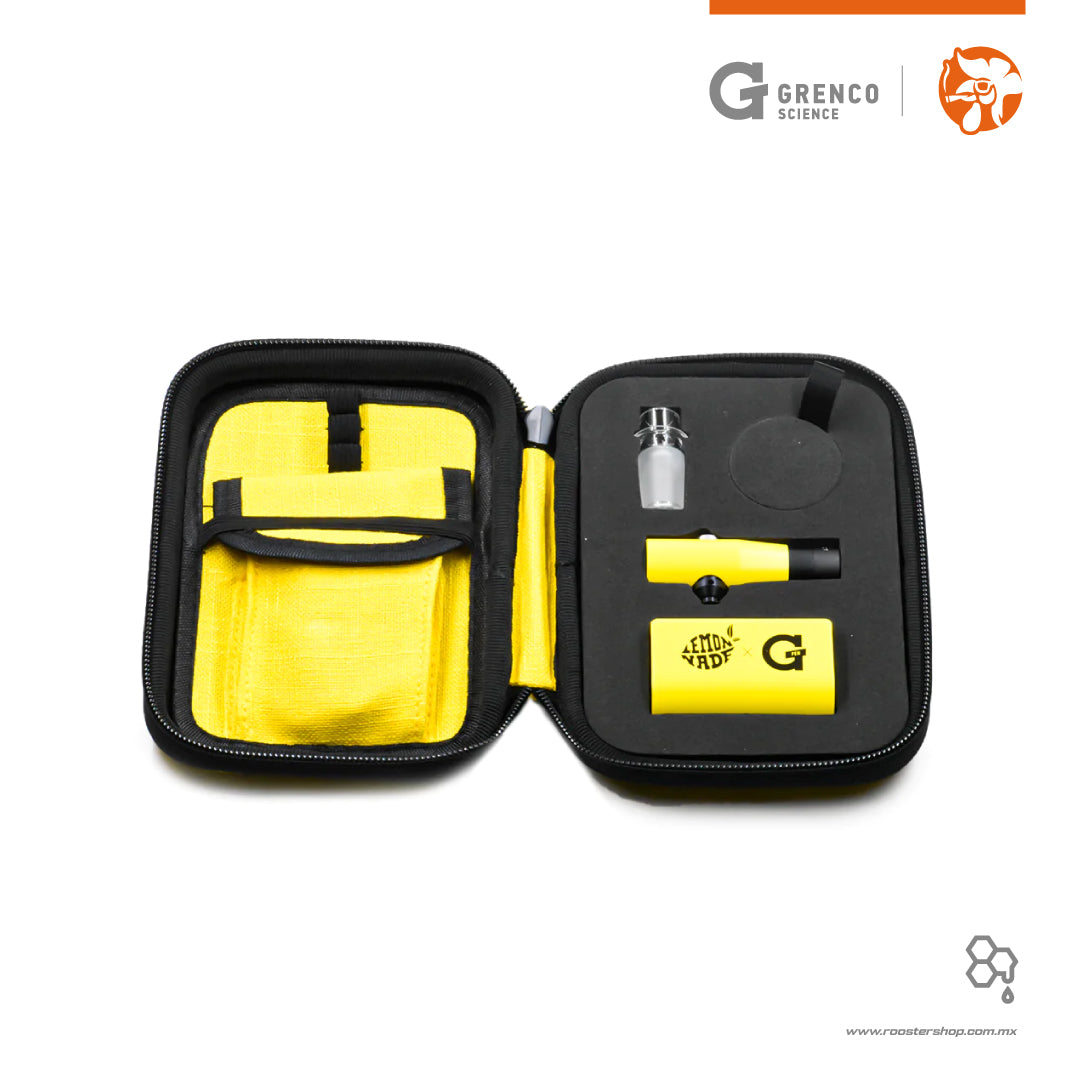 g pen connect grenco science vaporizador para fumar ceras extractos concentrados en bong vape vaporizador vapo mexico amarillo edicion especial lemonade limonada