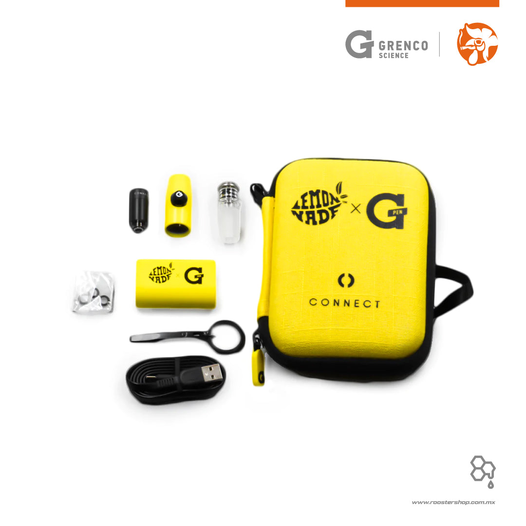 g pen connect grenco science vaporizador para fumar ceras extractos concentrados en bong vape vaporizador vapo mexico amarillo edicion especial lemonade limonada