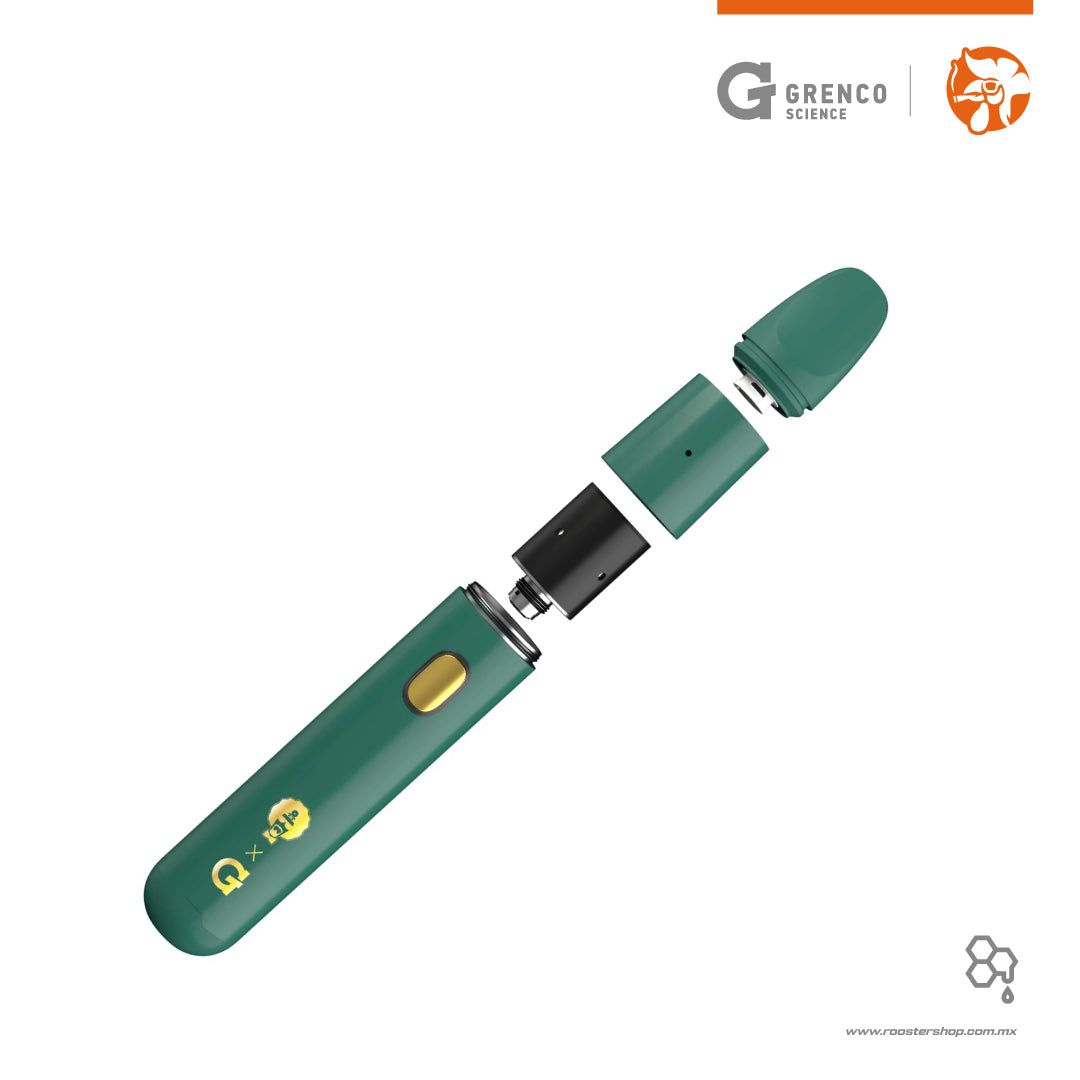 G Pen Micro verde dr greenthumbs edicion especial verde con dorado vaporizador tipo pluma para ceras wax concentrados extractos mexico edicion especial colaboracion vape vapo