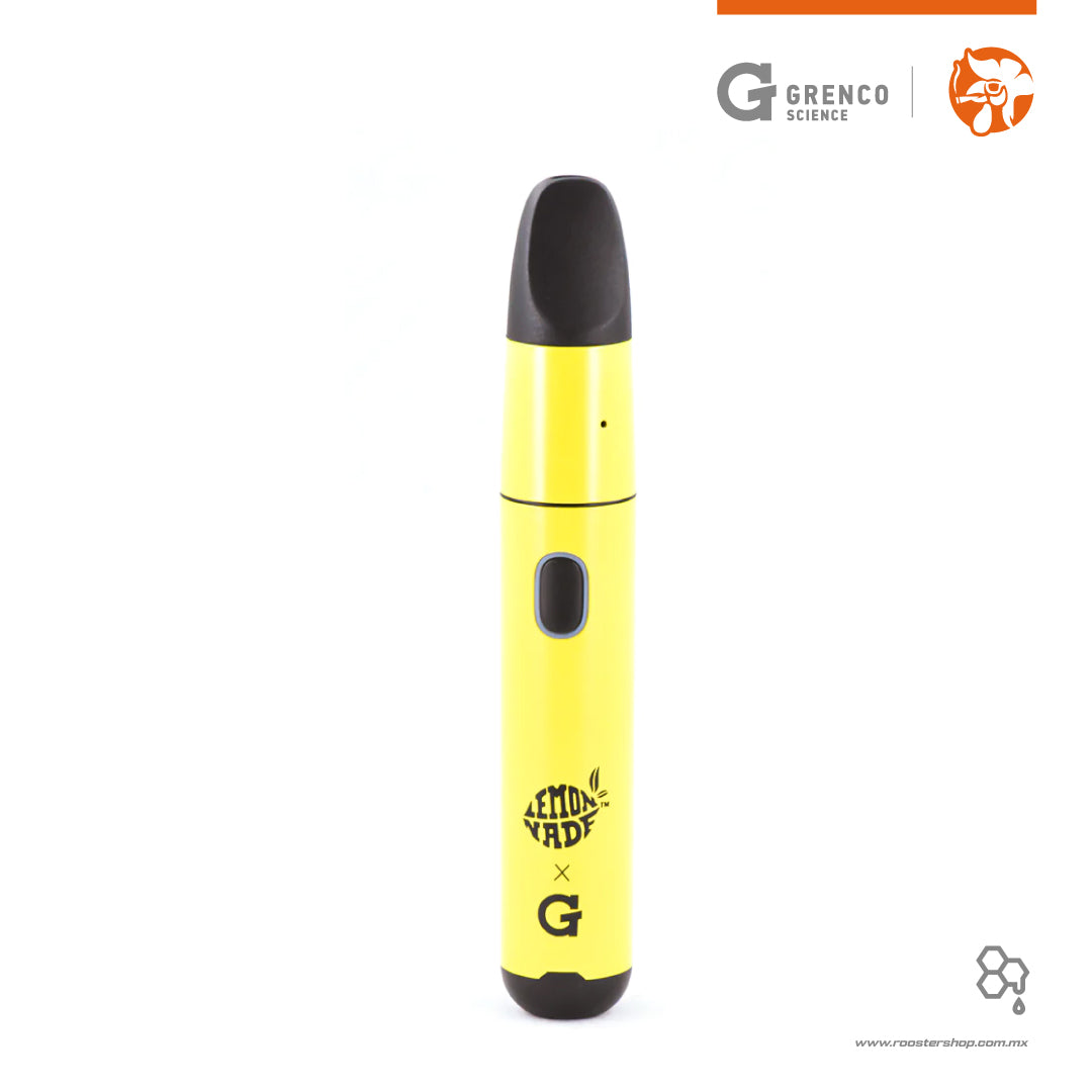 G Pen Micro Lemonade amarillo con negro vaporizador tipo pluma para ceras extractos concentrados wax mexico vape vaporizer vapo