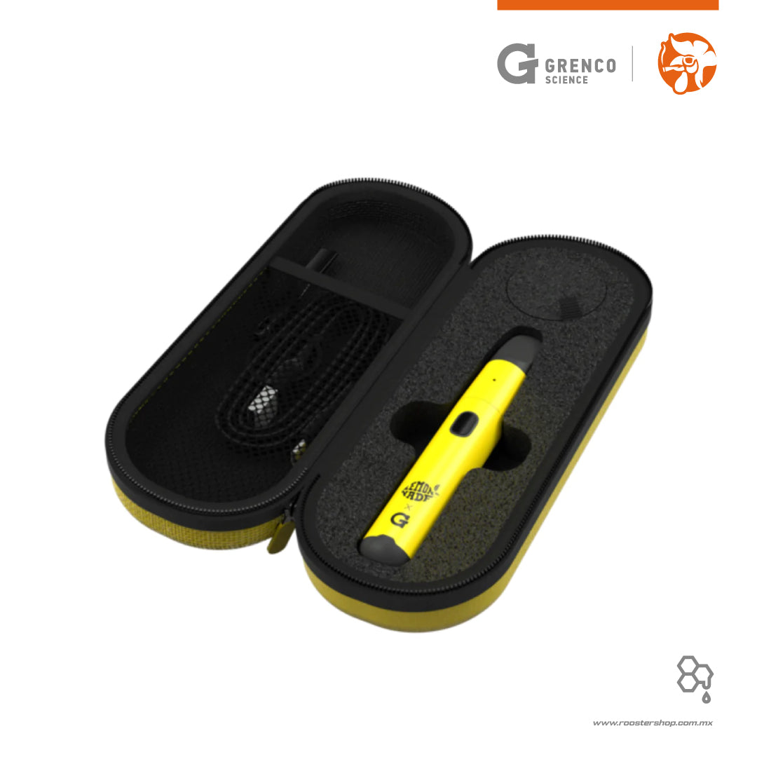G Pen Micro Lemonade amarillo con negro vaporizador tipo pluma para ceras extractos concentrados wax mexico vape vaporizer vapo