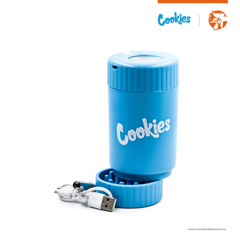 Contenedor con luz led cookies