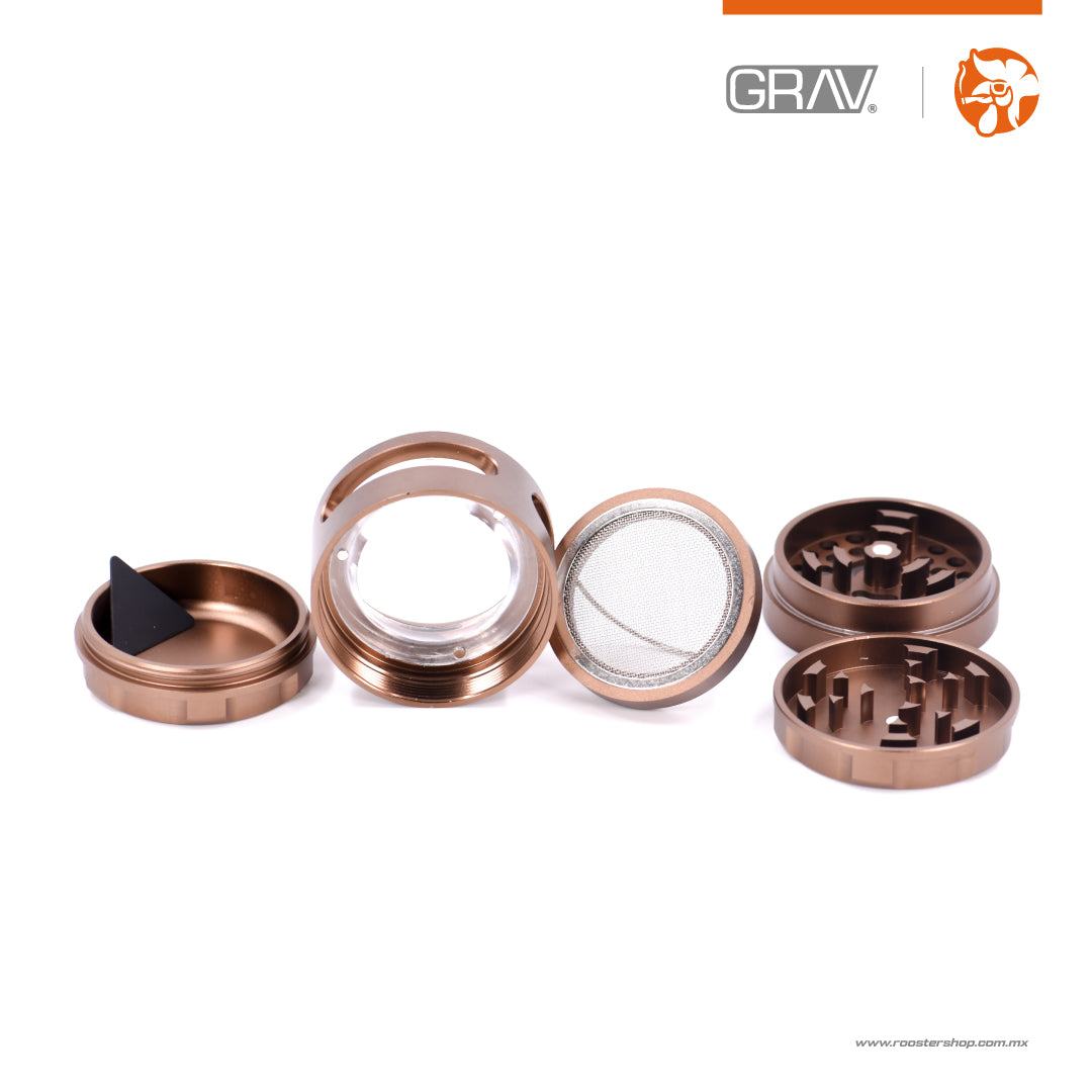 Grinder con rejilla intercambiable Grav Labs