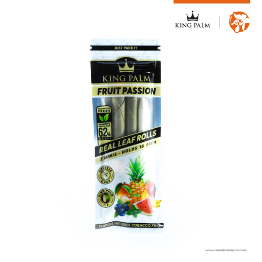Mini Pre-Rolls King Palm 2 Pack Fruit Passion