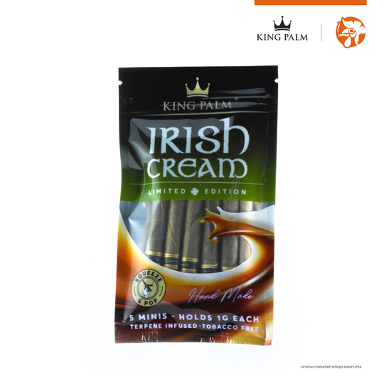 Mini Pre-Rolls King Palm 5 Pack Irish Cream