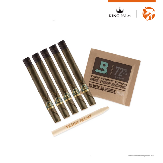 Mini Pre-Rolls King Palm 5 Pack Boveda