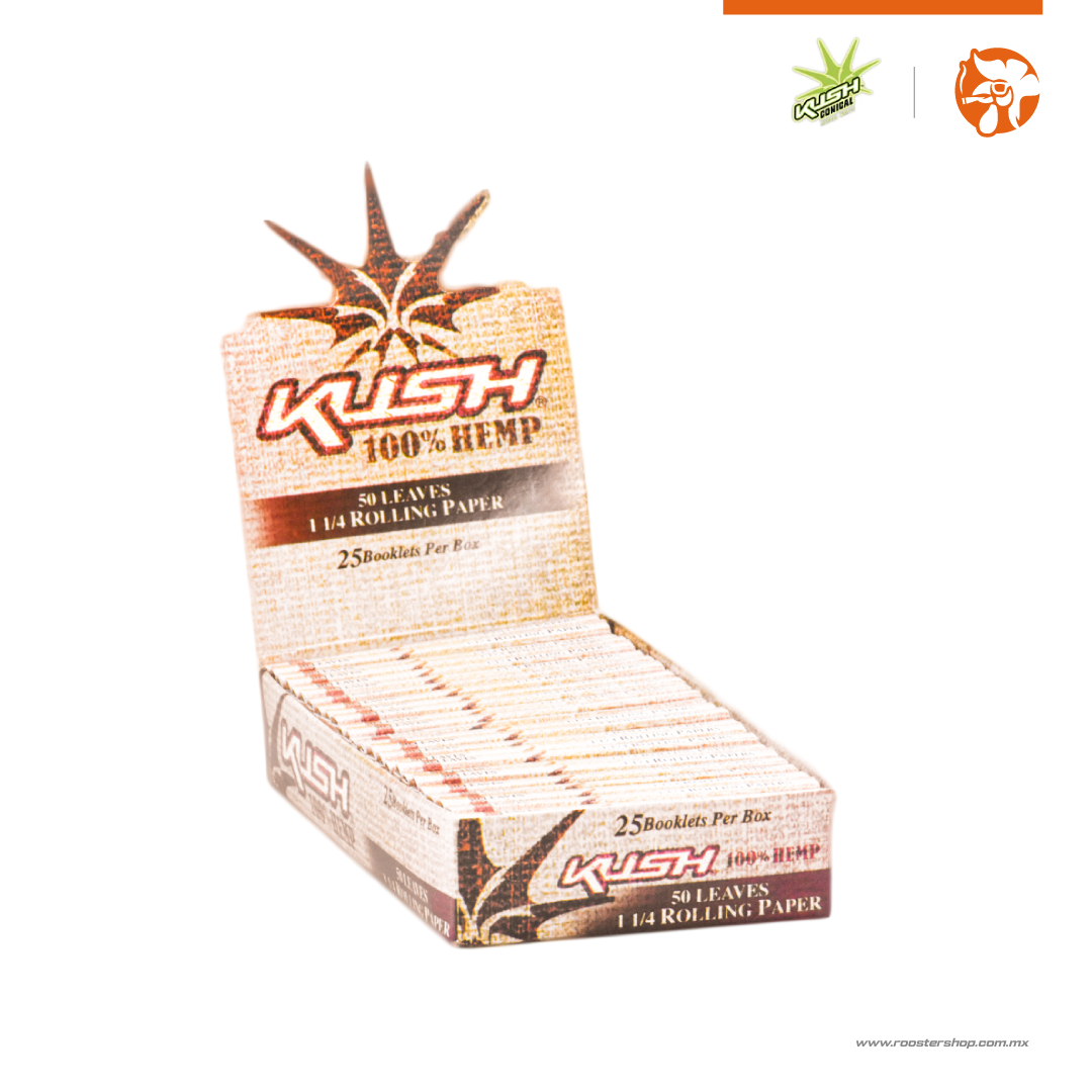 Kush Organic Hemp Papers Size 1 1/4