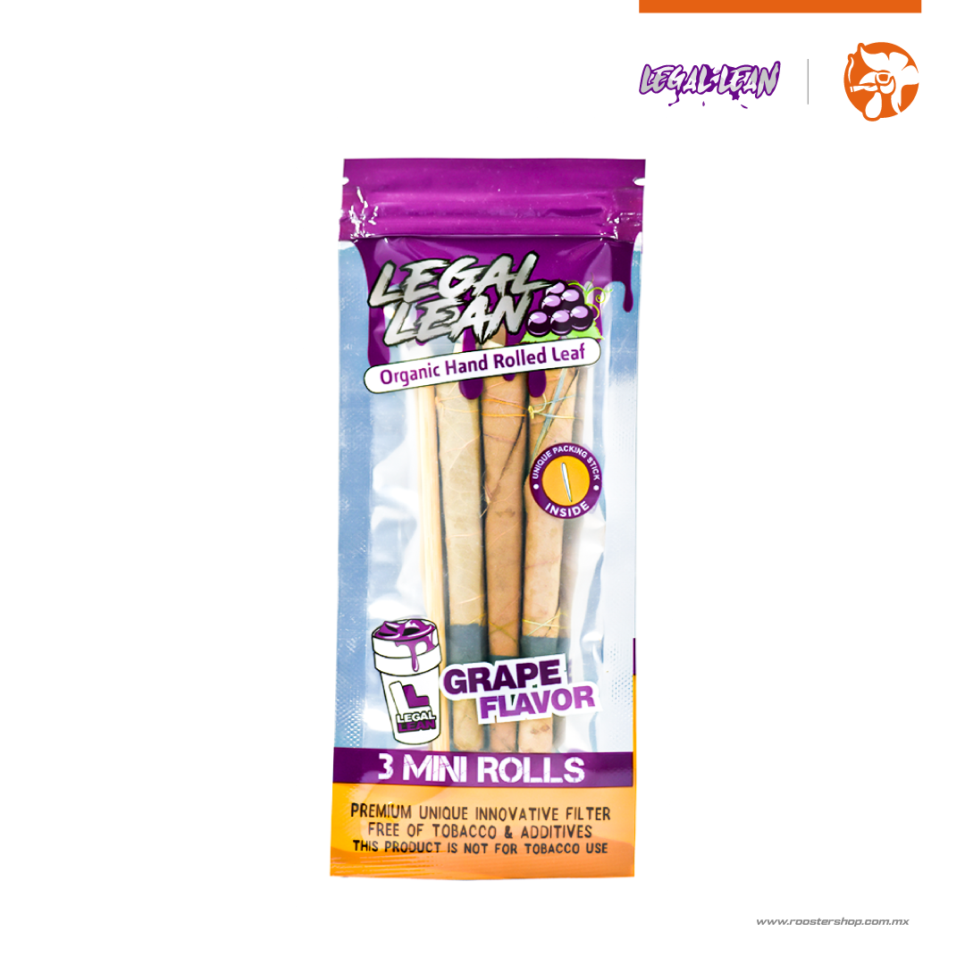 Legal Lean Organic Pre-Rolls 3 Pack