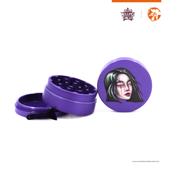 Grinder Lion Rolling Circus Púrpura