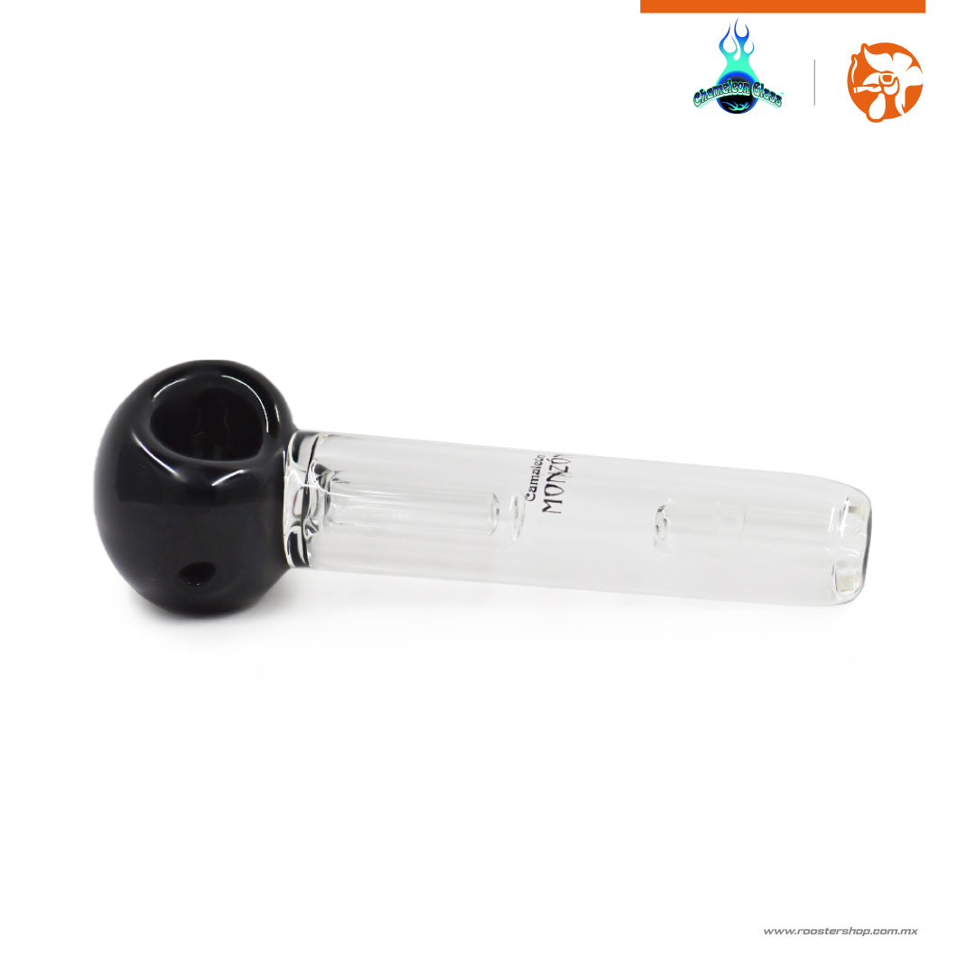 Pipas Camaleon Monzon Black Spoon Bubbler