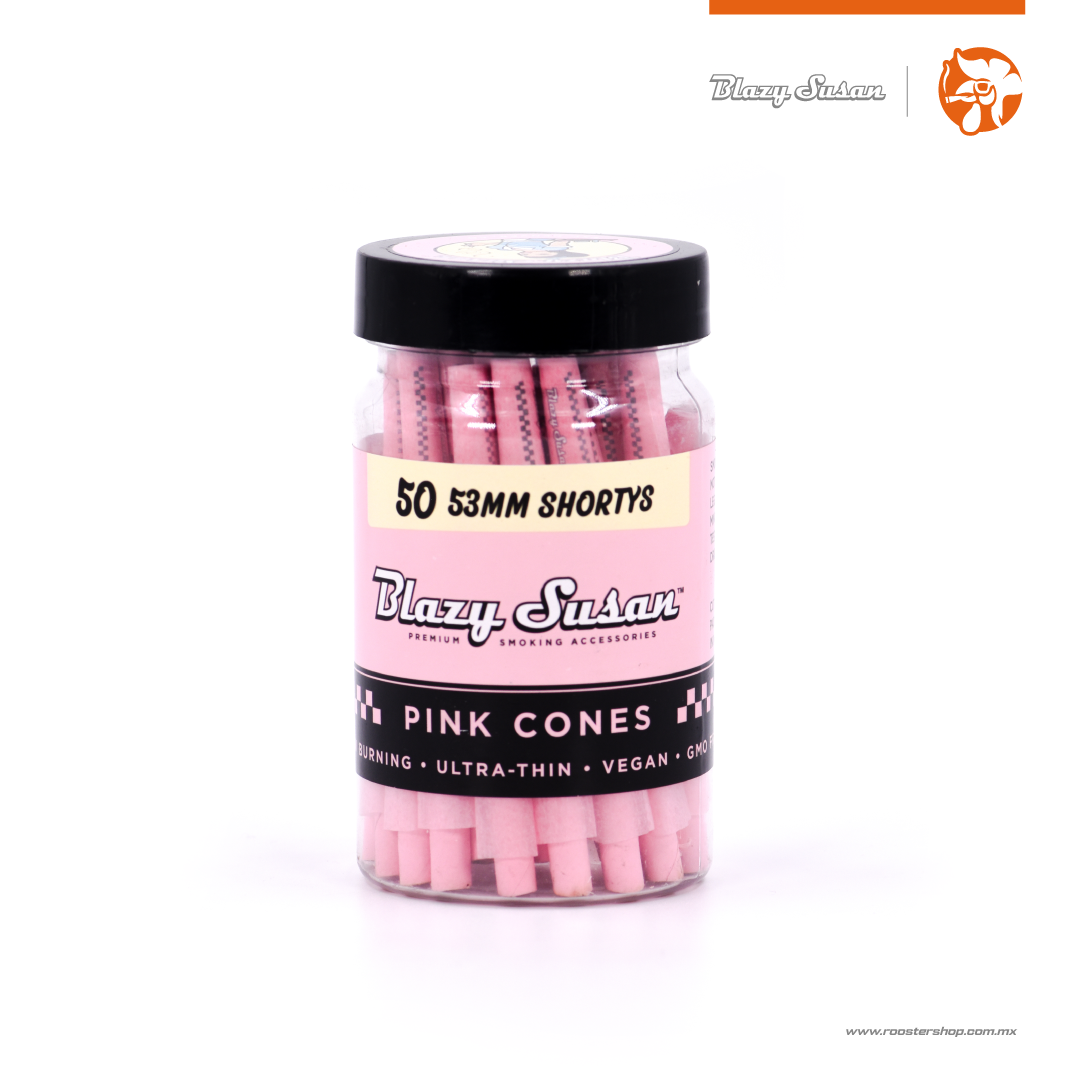 Blazy Susan Pink Shorty Cones