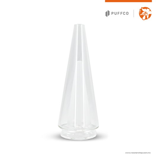 Puffco Peak Pro Glass Transparent cristal transparente remplazo original puffco mexico