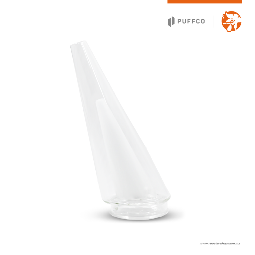 Puffco Peak Pro Glass Transparent cristal transparente remplazo original puffco mexico